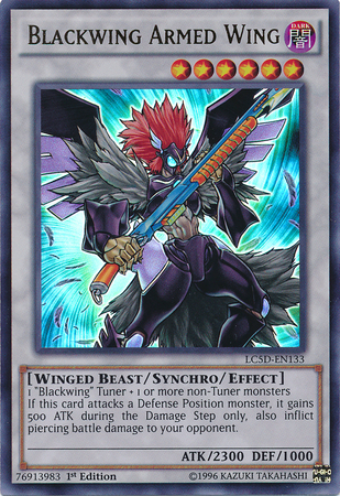 blackwing tuner monsters Blackwing Armed Wing [LC5D-EN133] Ultra Rare