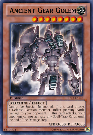 Ancient Gear Golem [BP02-EN035] Mosaic Rare