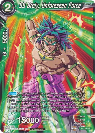 SS Broly, Unforeseen Force (Expansion 4/5 Sealed Tournament) (P-125) [Promotion Cards]
