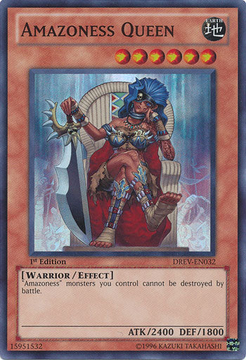 Amazoness Queen [DREV-EN032] Super Rare