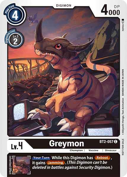 Greymon [BT2-057] (Official Tournament Pack Vol.3) [Release Special Bo