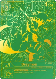 Greymon [ST1-07] (2021 Championship Finals Top 16) [Starter Deck: Gaia