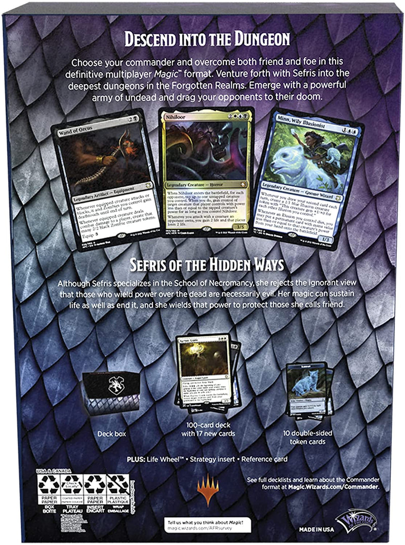 Dungeons of Death - Commander Deck