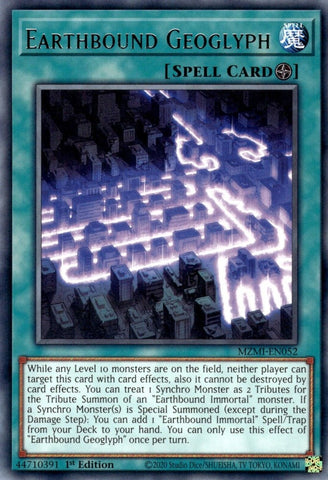 Earthbound Geoglyph [MZMI-EN052] Rare
