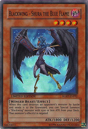Blackwing - Shura the Blue Flame [RGBT-ENPP2] Super Rare