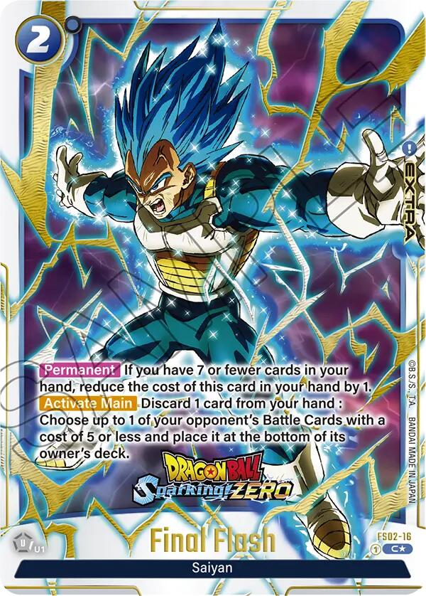 Final Flash (Dragon Ball Sparking! ZERO) [Fusion World Promotion Cards Final Flash (Dragon Ball Sparking! ZERO) [Fusion World Promotion Cards