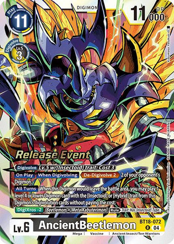 AncientBeetlemon [BT18-072] [Release Special Booster Ver.2.0 Promos]