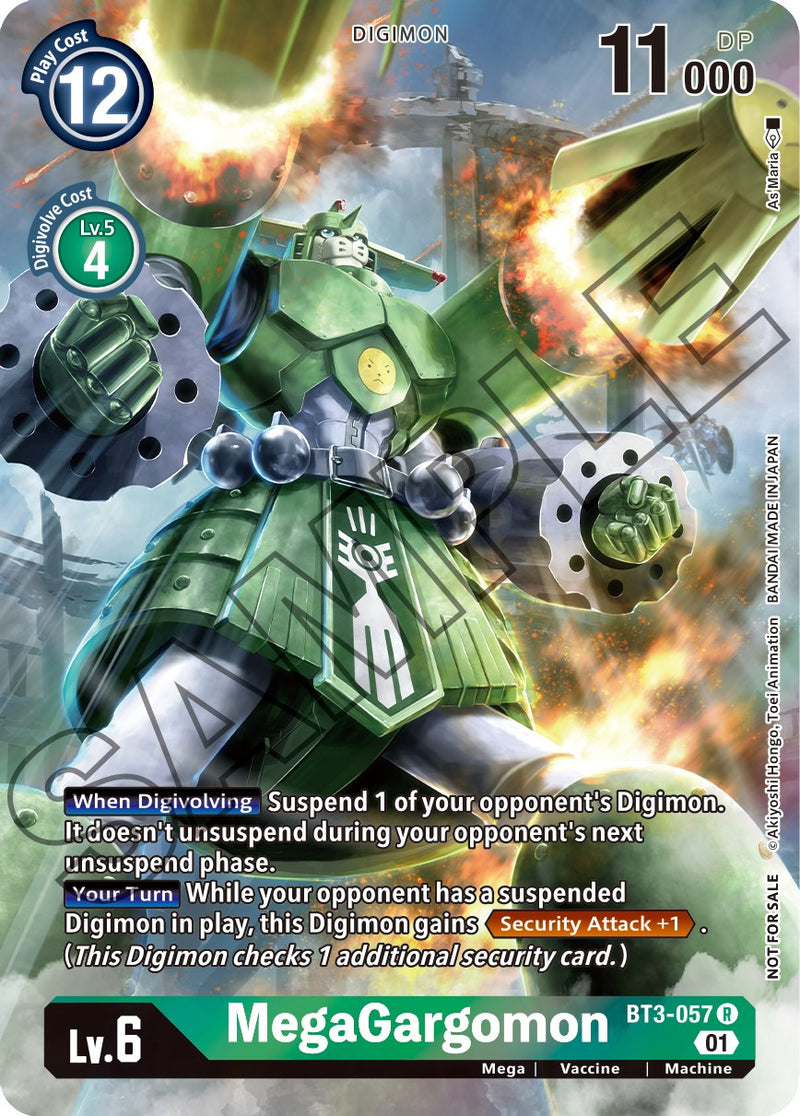 MegaGargomon [BT3-057] (Tamer's Card Set 1) [Release Special Booster P