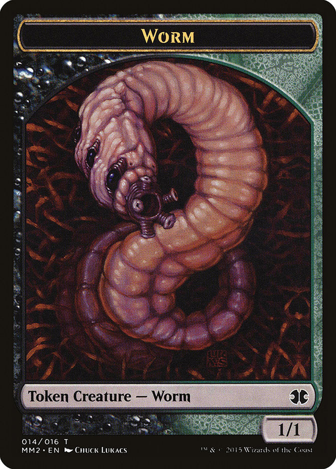 Worm Token [Modern Masters 2015 Tokens]