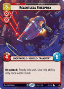 Relentless Firespray (419) (Hyperspace) (419) [Jump to Lightspeed]