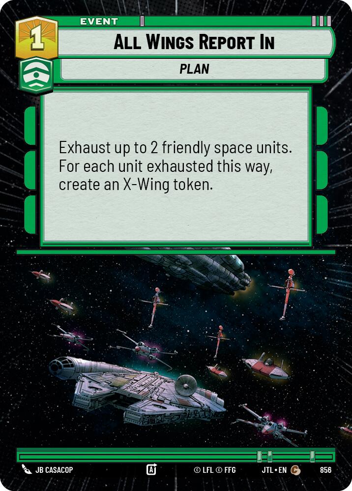 All Wings Report In (856) (Hyperspace Foil) (856) [Jump to Lightspeed]