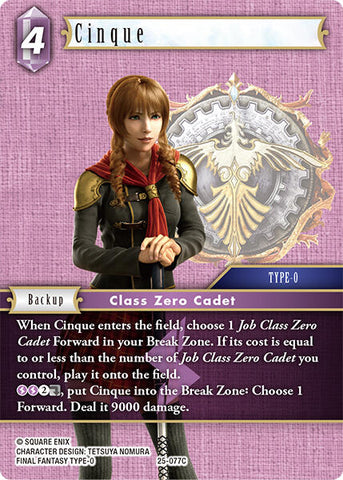 Cinque [Tears of the Planet]