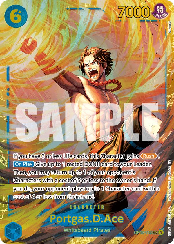 Portgas.D.Ace (119) (SP) [Carrying On His Will]