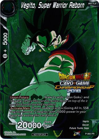 Vegito, Super Warrior Reborn (P-065) [Tournament Promotion Cards]