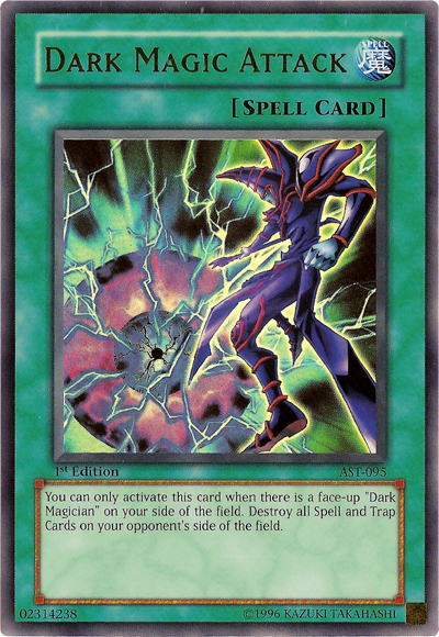 yugioh dark magician trap cards Dark Magic Attack [AST-095] Ultra Rare