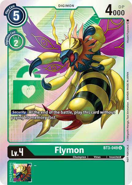 Flymon [BT3-049] (Buy-A-Box Promo) [Release Special Booster Ver.1.5 Pr
