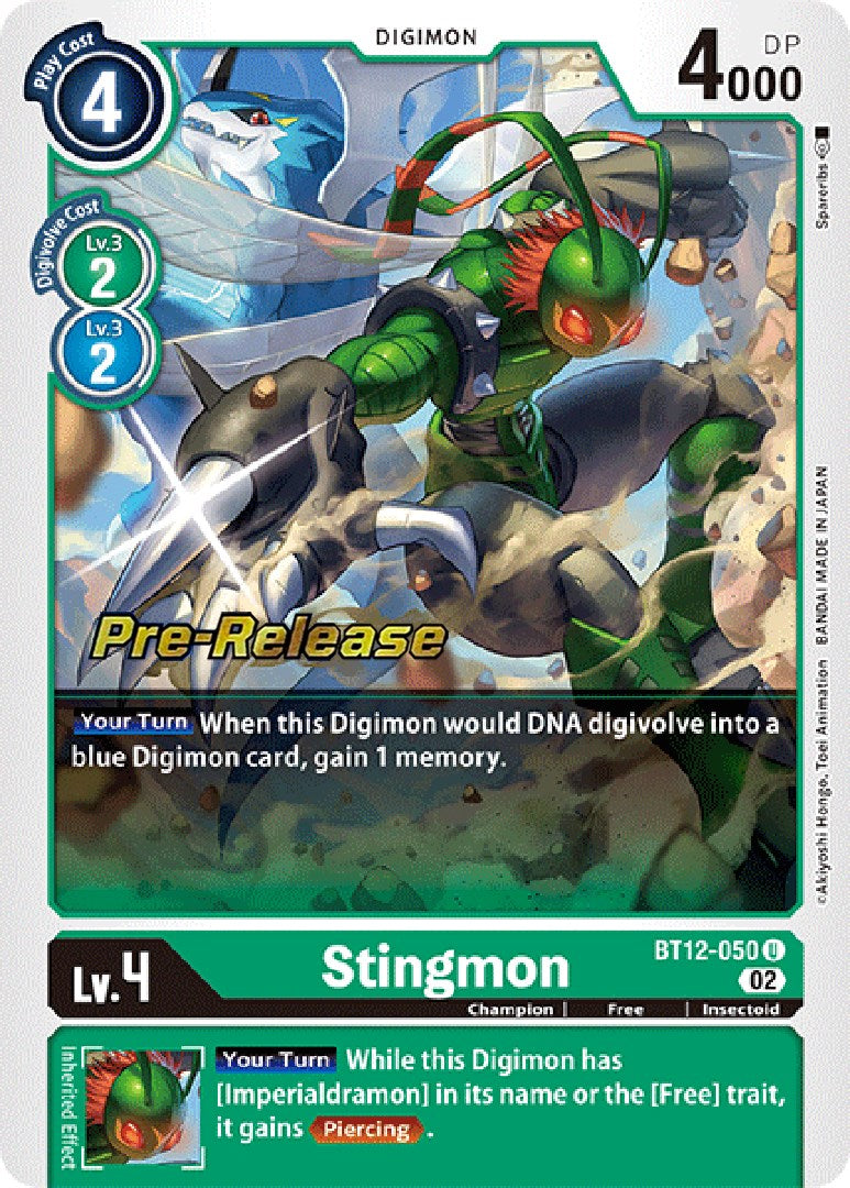 digimon pre release cards Dinorexmon [BT7-053] [Next Adventure Pre-Release Cards]