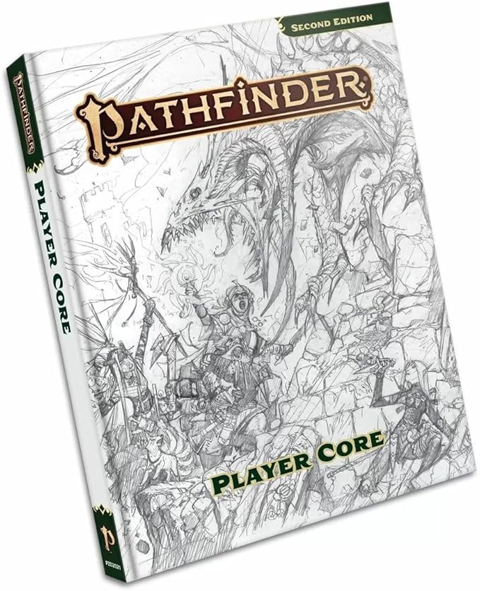 Pathfinder RPG - Player Core Rulebook (Sketch Edition) (Second Edition)