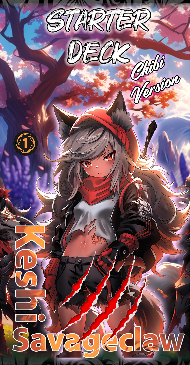 Keshi Savageclaw (Chibi Version) - Starter Deck