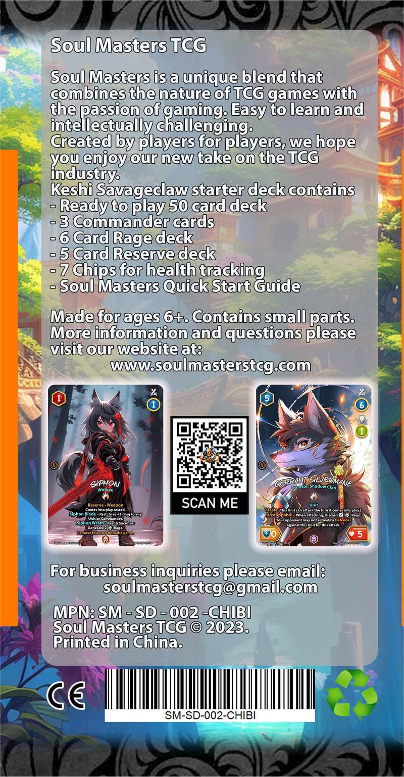 Keshi Savageclaw (Chibi Version) - Starter Deck