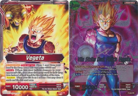 Vegeta // Vile Strike Dark Prince Vegeta (P-025) [Promotion Cards]