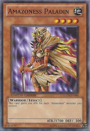 Amazoness Paladin [GLD3-EN004] Common