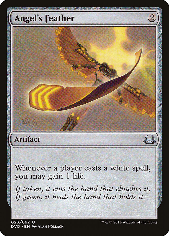 Angel's Feather (Divine vs. Demonic) [Duel Decks Anthology]