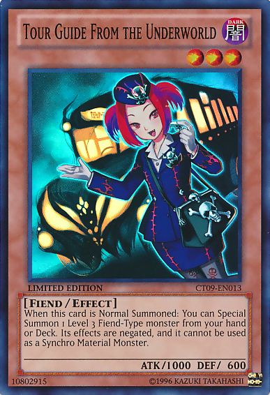 yugioh card guide Tour Guide From the Underworld [CT09-EN013] Super Rare