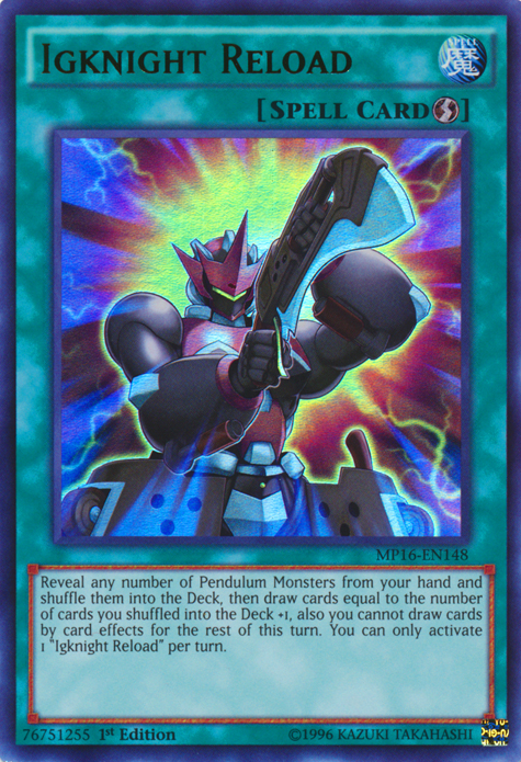 igknight deck yugioh Igknight Reload [MP16-EN148] Ultra Rare