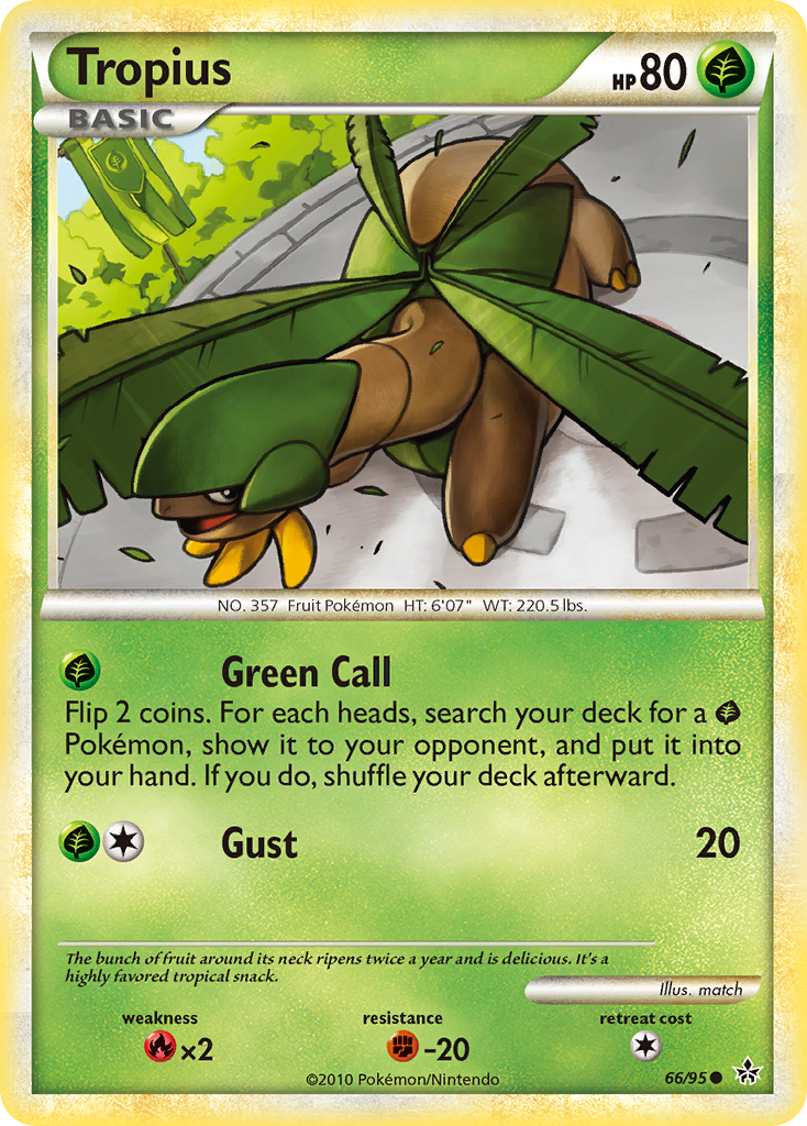 Tropius (66/95) [HeartGold & SoulSilver: Unleashed]