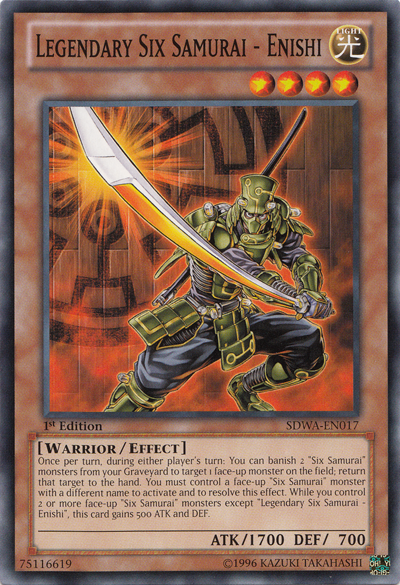 Legendary Six Samurai