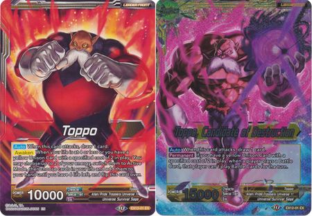 Toppo // Toppo, Candidate of Destruction (EX12-01) [Universe 11 Unison]