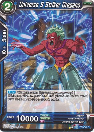 Universe 9 Striker Oregano (TB1-042) [The Tournament of Power]