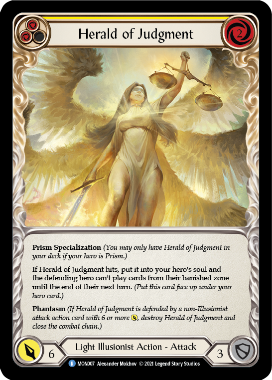 Herald of Judgment [MON007] 1st Edition Normal