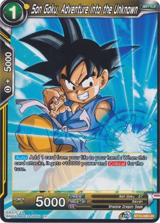 Son Goku, Adventure into the Unknown (BT10-099) [Rise of the Unison Warrior 2nd Edition]