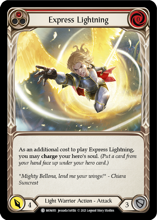 Express Lightning (Red) [MON051] 1st Edition Normal