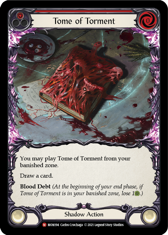 Tome of Torment [MON194] 1st Edition Normal
