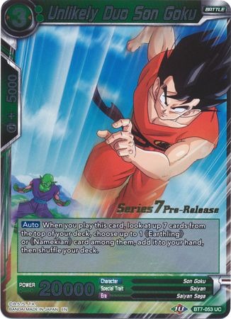 Unlikely Duo Son Goku (BT7-053_PR) [Assault of the Saiyans Prerelease Promos]