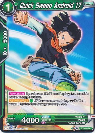 Quick Sweep Android 17 (BT9-045) [Universal Onslaught]