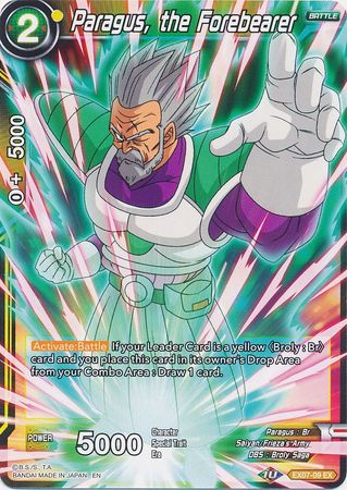Paragus, the Forebearer (EX07-09) [Magnificent Collection Fusion Hero]