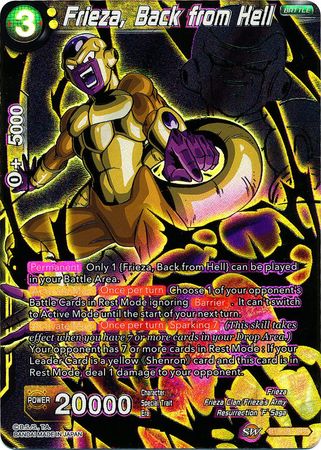 Frieza, Back from Hell (SPR) (BT5-091) [Miraculous Revival]