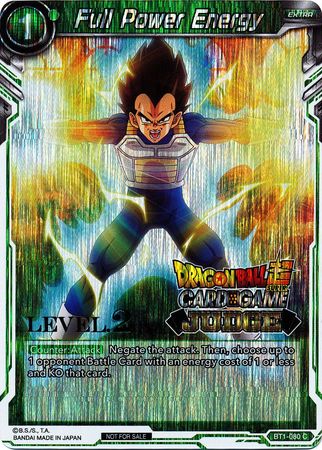 Full Power Energy (Level 2) (BT1-080) [Judge Promotion Cards]