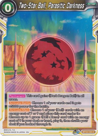 Two-Star Ball, Parasitic Darkness (BT10-124) [Rise of the Unison Warrior]