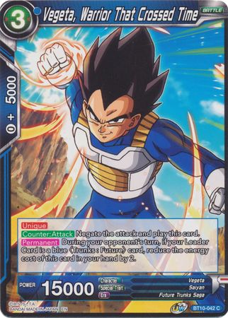 Vegeta, Warrior That Crossed Time (BT10-042) [Rise of the Unison Warrior 2nd Edition]