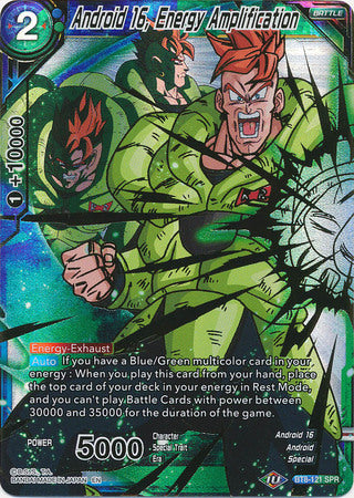Android 16, Energy Amplification (SPR) (BT8-121) [Malicious Machinations]