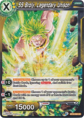 SS Broly, Legendary Unison (BT10-094) [Rise of the Unison Warrior 2nd Edition]