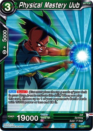 Physical Mastery Uub (BT5-063) [Miraculous Revival]
