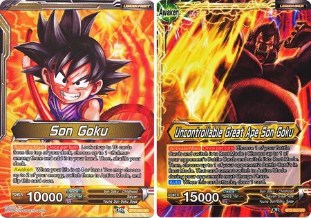Son Goku // Uncontrollable Great Ape Son Goku (BT3-083) [Cross Worlds]
