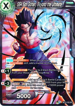 SS4 Son Gohan, Beyond the Ultimate (BT11-123) [Vermilion Bloodline 2nd Edition]