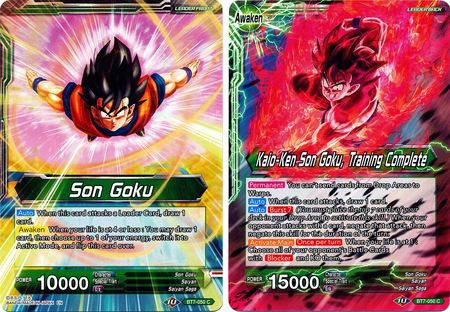 Son Goku // Kaio-Ken Son Goku, Training Complete (BT7-050) [Assault of the Saiyans]